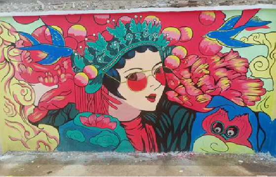 麻阳墙体彩绘-网红墙