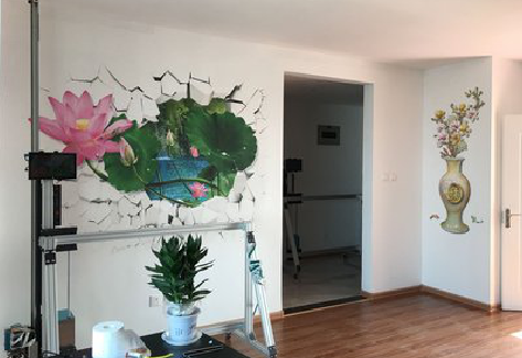 麻阳墙体彩绘相比墙纸的优势。