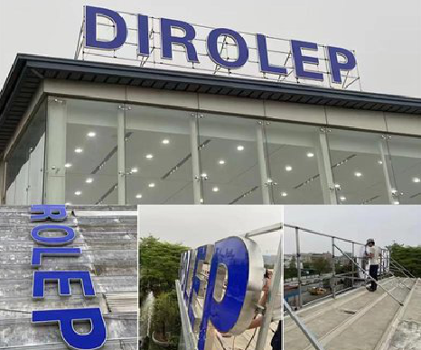 麻阳楼顶发光字安装的注意事项。